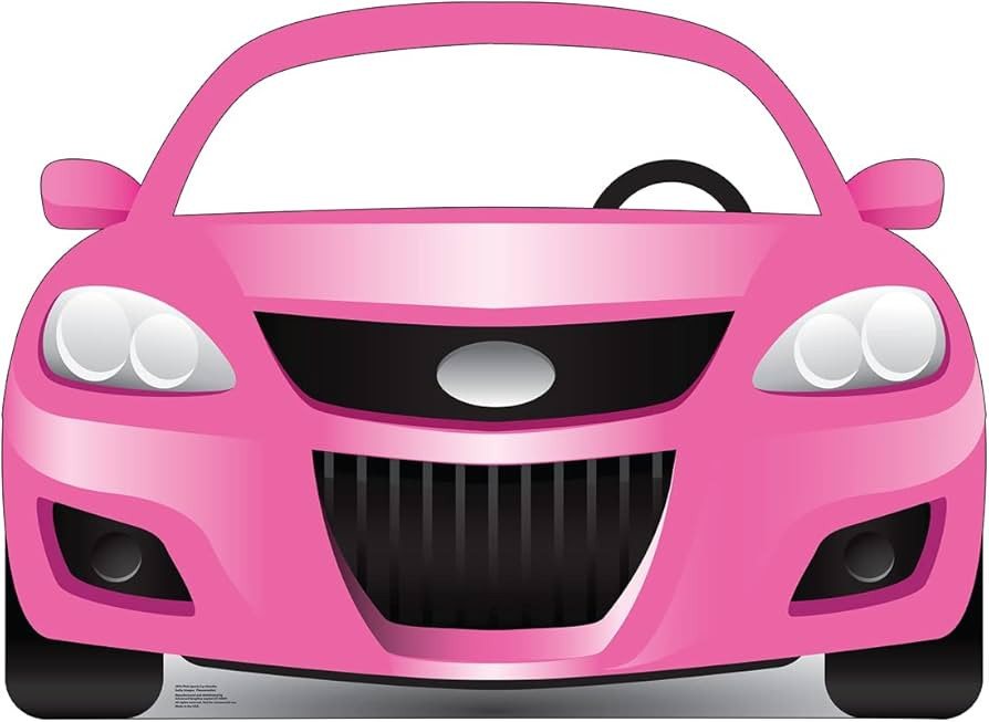 Advanced Graphics Pink Sports Car Stand-in Cardboard Cutout Standup | Amazon (US)