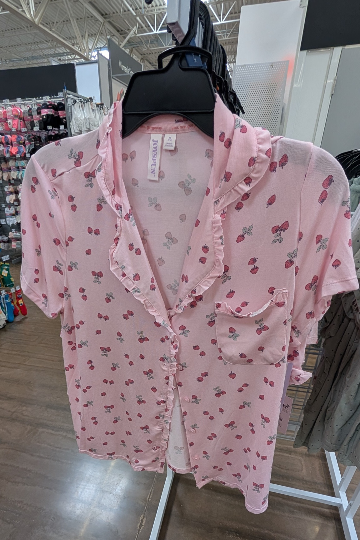 Joyspun summer ruffle pajamas 