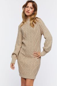 Cable Knit Mini Sweater Dress | Forever 21 | Forever 21 (US)