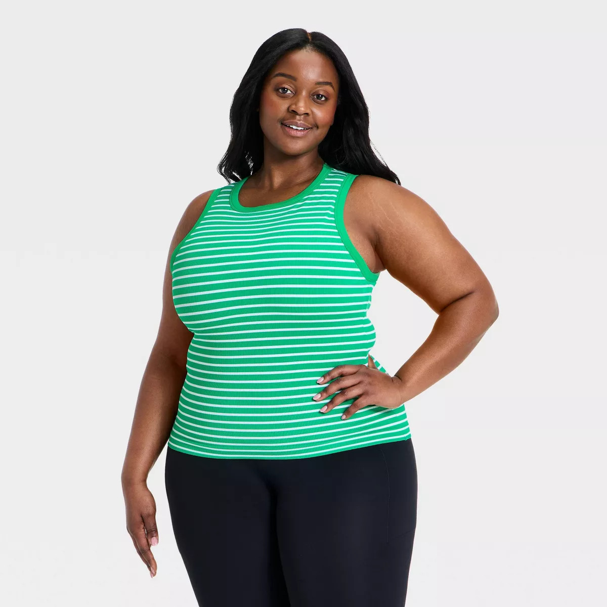 Women's Seamless Support Tank Top - All In Motion™ White M | Target