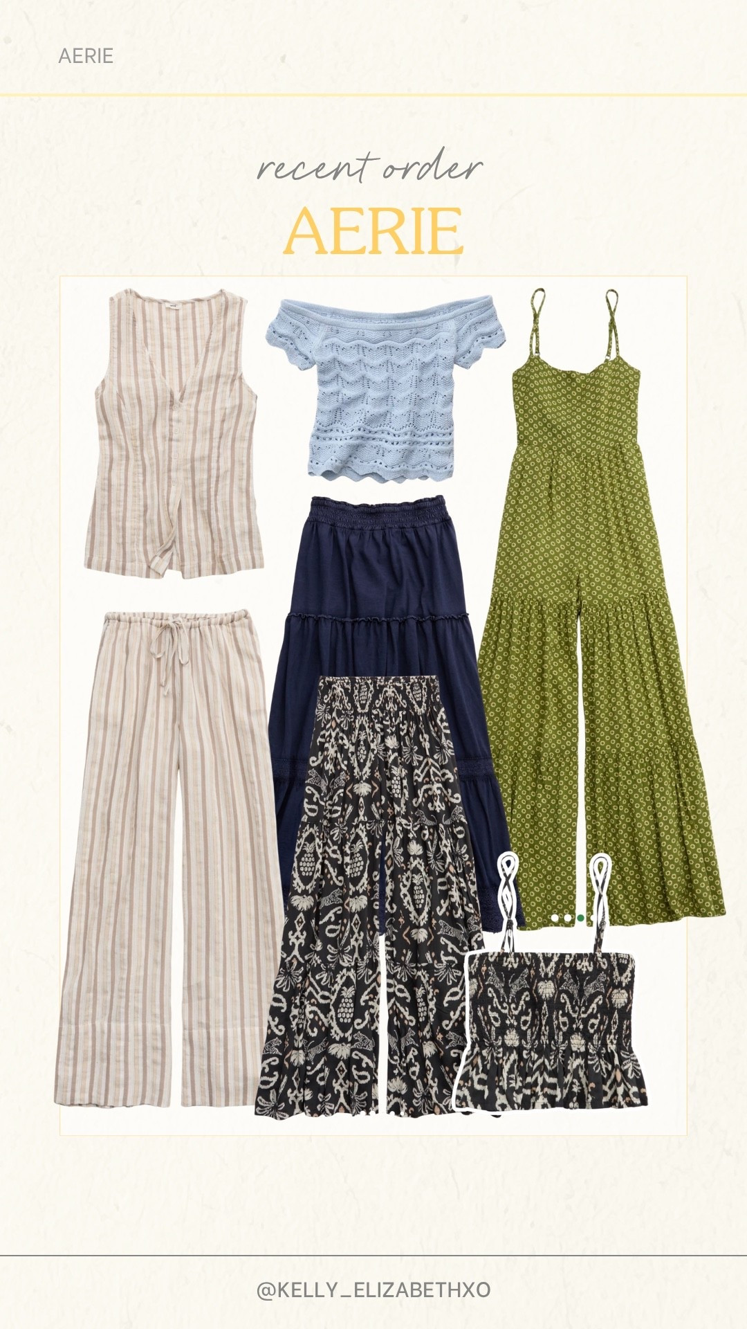 Aerie Recent Order!💗 29% off at aerie with in app code!!

#LTKSaleAlert #LTKxAerie #LTKSeasonal