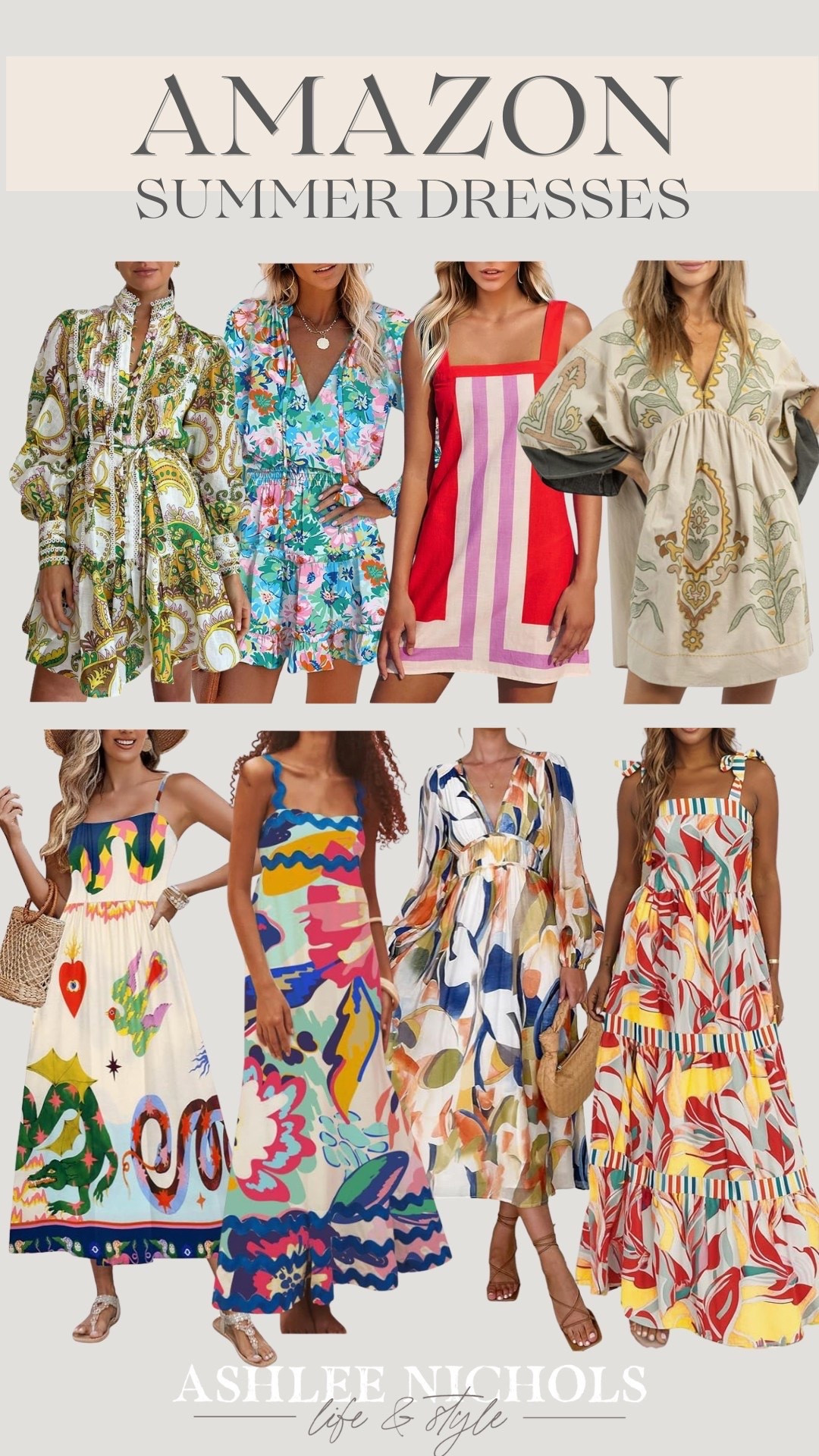 Fun printed Amazon dresses for summer!

Amazon fashion, summer dress, vacation

#LTKOver40 #LTKPetite