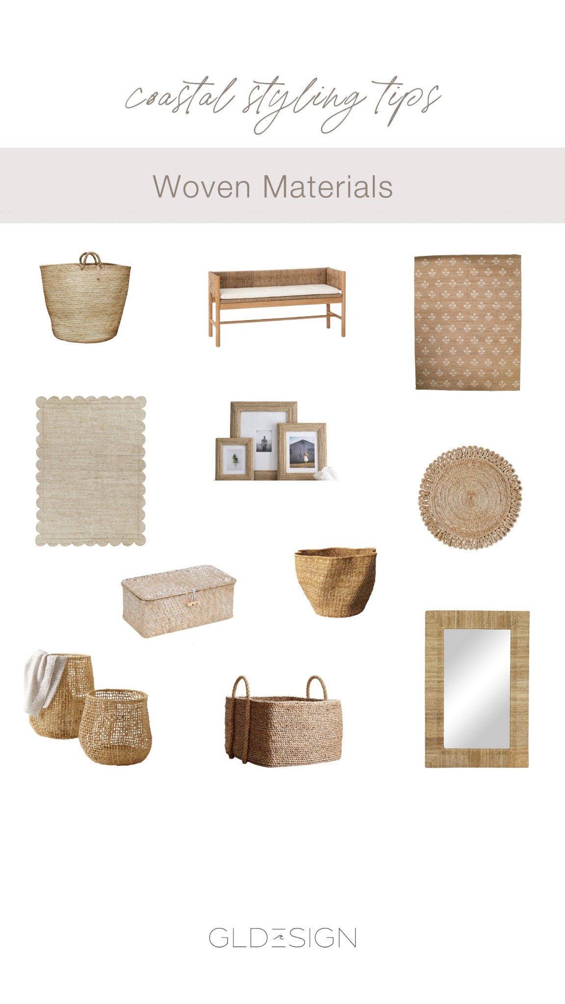 GLDESIGN Coastal Styling Tips
#GLDESIGN #LTKcoastal #LTKbaskets #LTKrugs

#LTKFindsUnder100 #LTKStyleTip #LTKHome