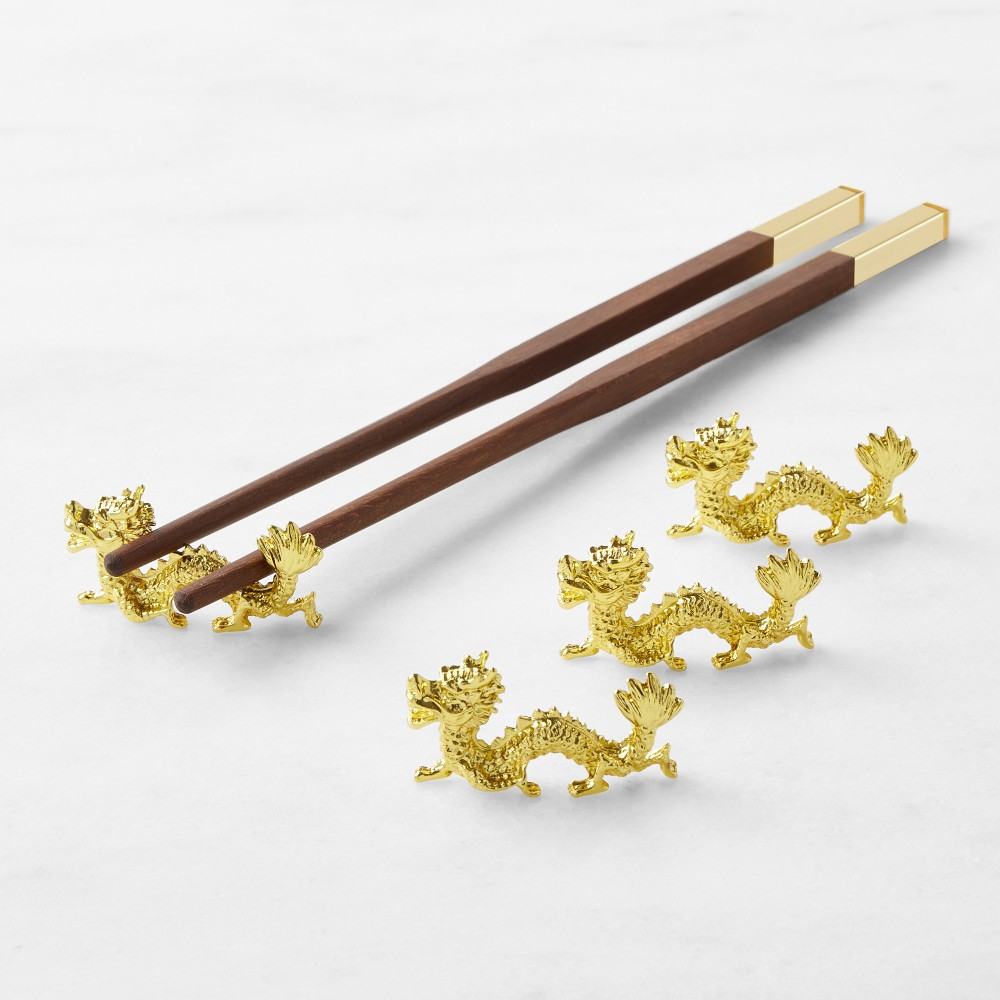 Lunar New Year Chopsticks Rest, Set of 4 | Williams-Sonoma