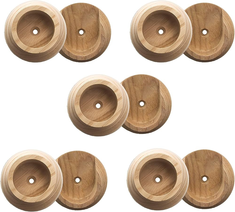 Design House 206151 Closet Hardware, 5-Pack, Natural Wood, 5 Piece | Amazon (CA)