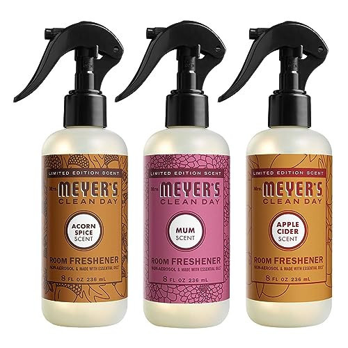 MRS. MEYER'S CLEAN DAY Room Freshener Variation (Apple Cider + Acorn Spice + Mum) | Amazon (US)
