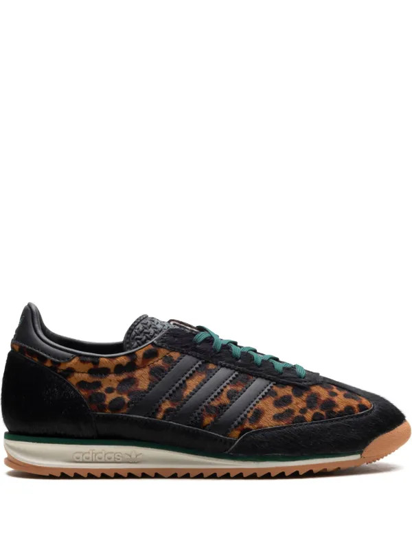 Adidas SL 72 OG WMNS "Leopard Print Collegiate Green" | Black | FARFETCH EE | Farfetch Global