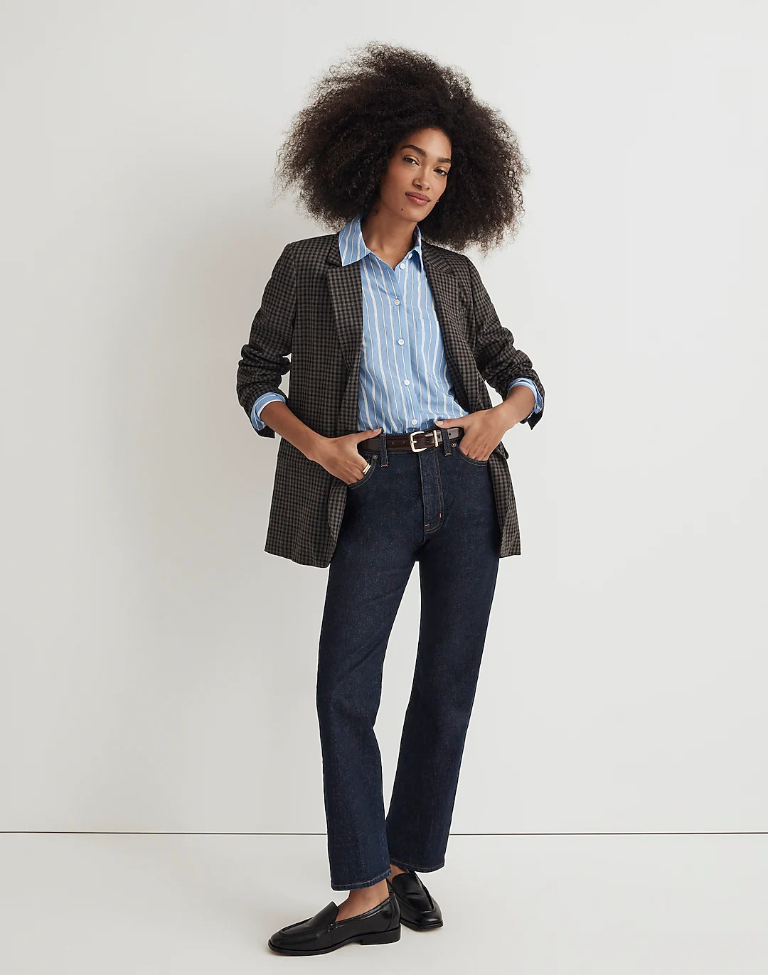 The Larsen Blazer in Plaid | Madewell