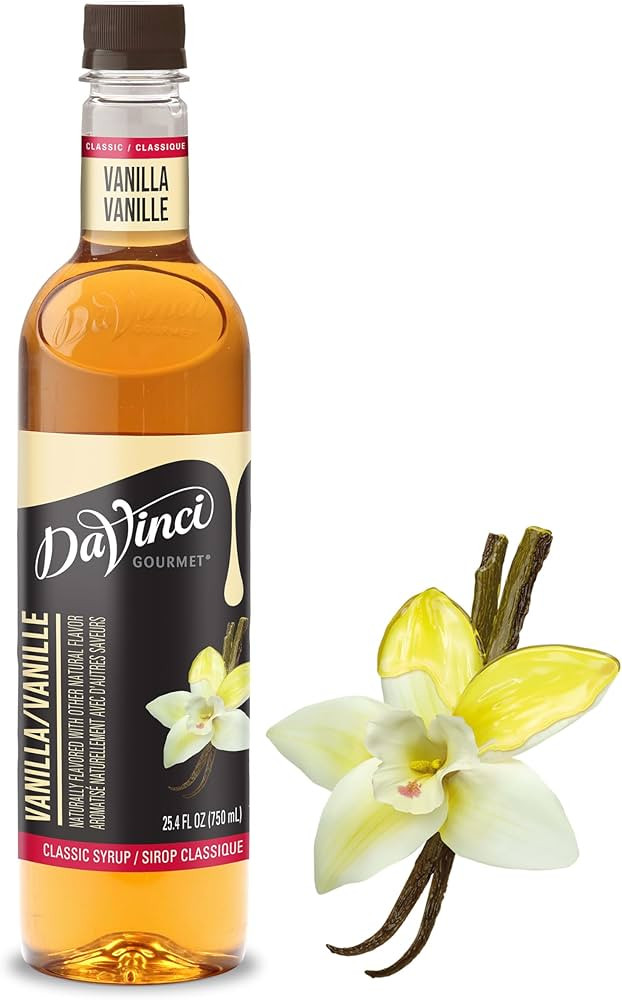 DaVinci Gourmet Classic Vanilla Syrup, 25.4 Fluid Ounces (Pack of 1) | Amazon (US)