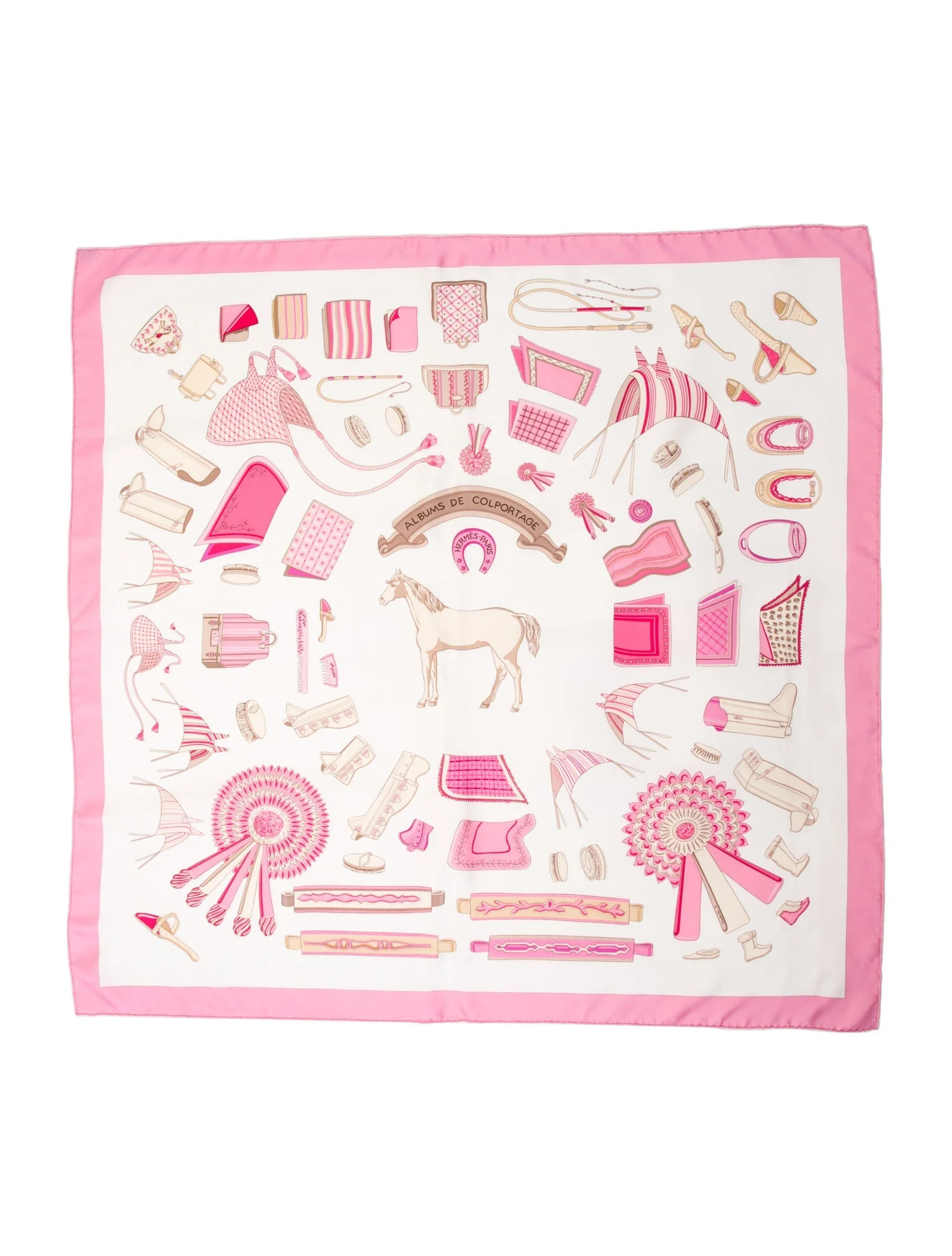 Albums De Colportage Silk Scarf | The RealReal