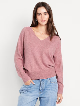 SoSoft Loose V-Neck Sweater | Old Navy (US)