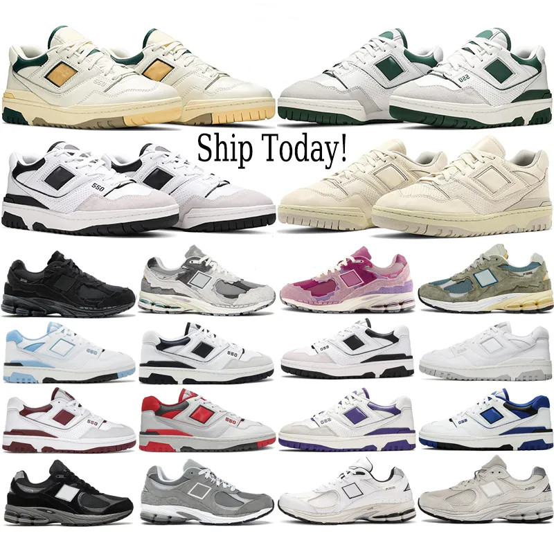 New 550 2002r running shoes for men women nb 550s designer sneakers white green Raincloud Red Blu... | DHGate