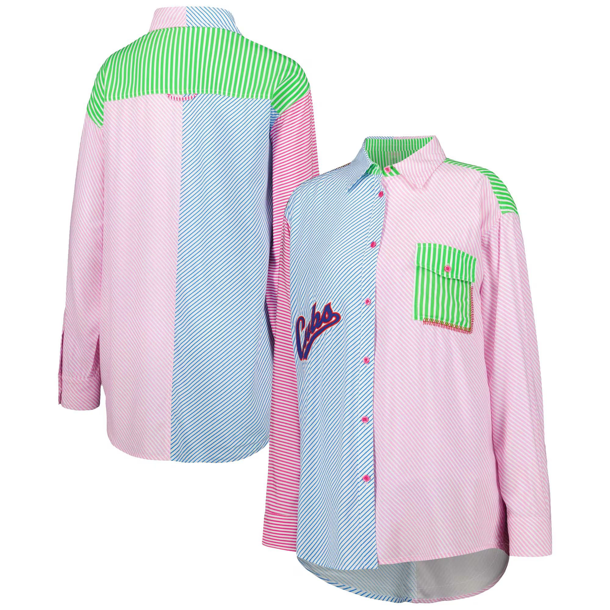 Women's Chicago Cubs Terez Button-Up Shirt | MLB Shop