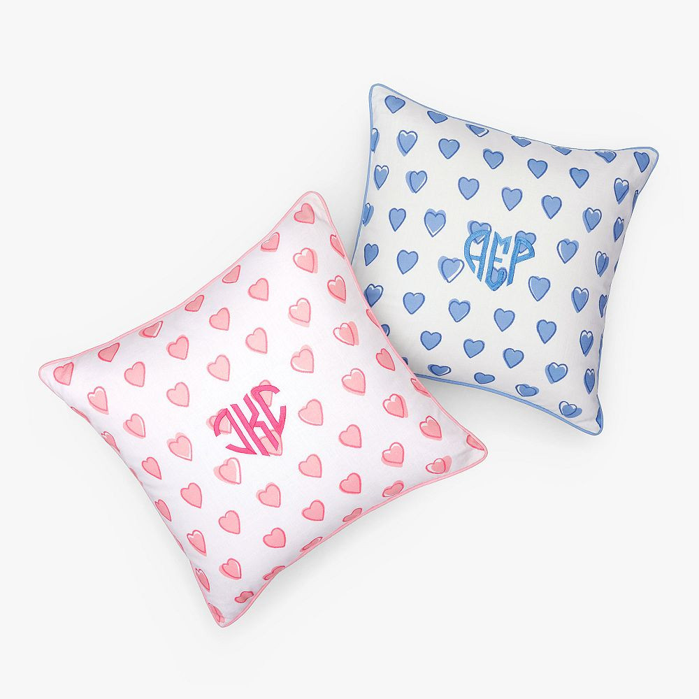 Roller Rabbit Hearts Pillow Cover | Pottery Barn Teen