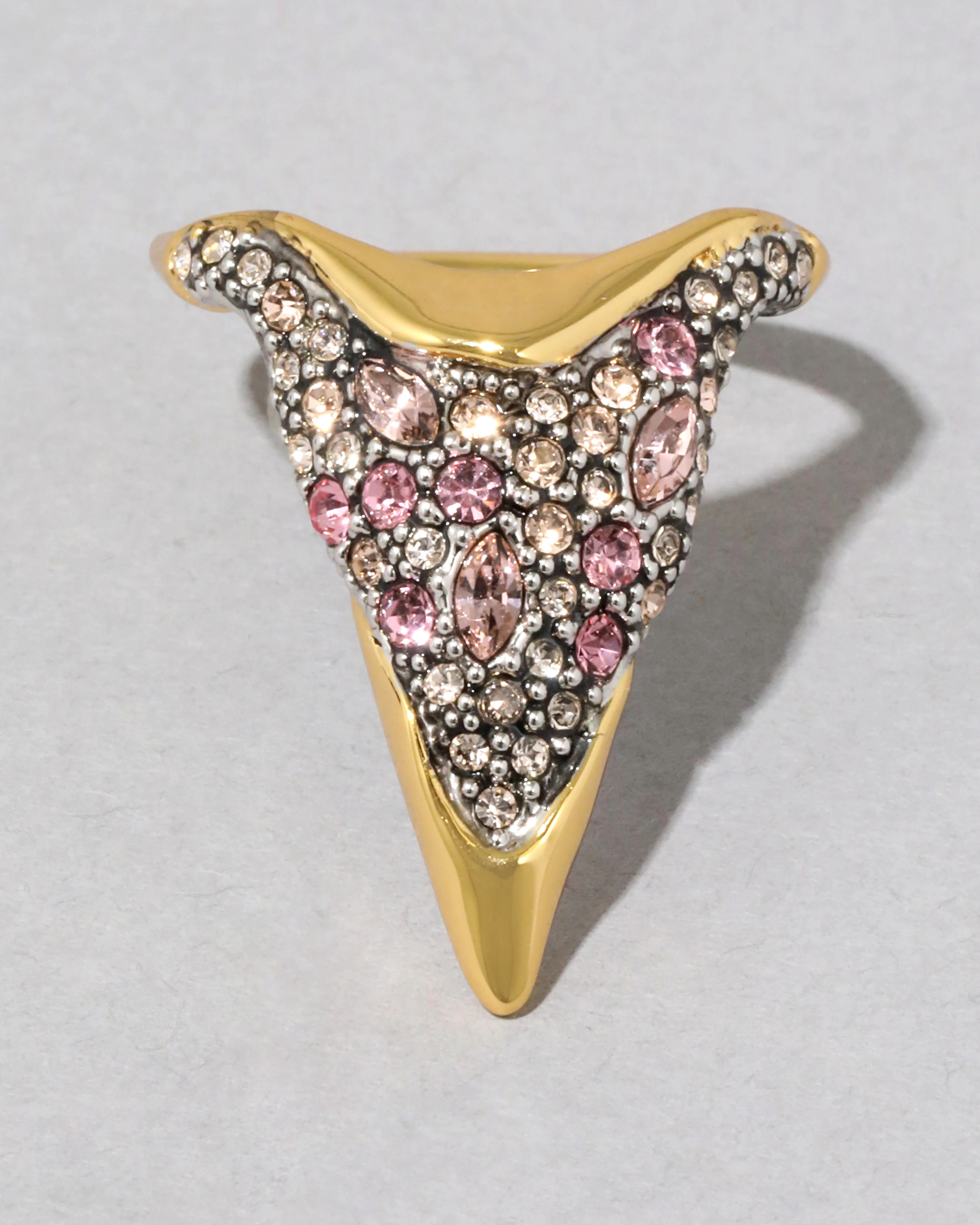 Solanales Crystal Pointed Ring- Petal | Alexis Bittar