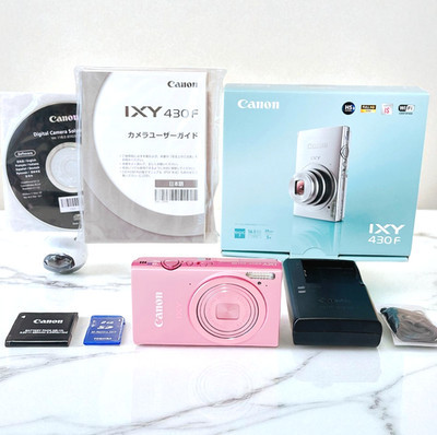 [ Mint++ w/ Box ] Canon IXY 430F Pink 5x zoom 16.1MP Digital Camera From Japan | eBay US