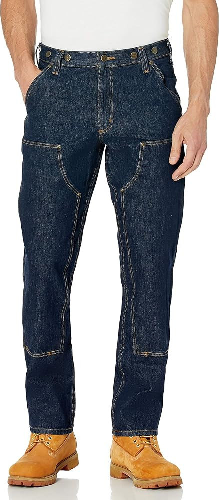 Carhartt Men's Rugged Flex Relaxed Fit Canvas Double-Front Utility Work Pant | Amazon (US)