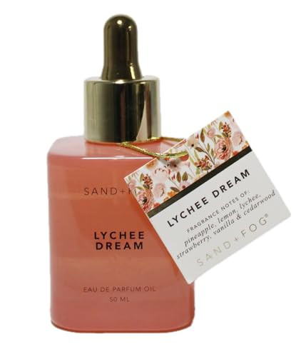 Sand + Fog Lychee Dream Eau de Parfum Oil, 1.7OZ | Amazon (US)