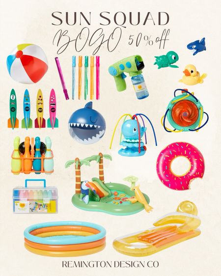 Sun Squad BOGO Sale - Target toys on sale - Target summer sale - summer toys 

#LTKKids #LTKSaleAlert