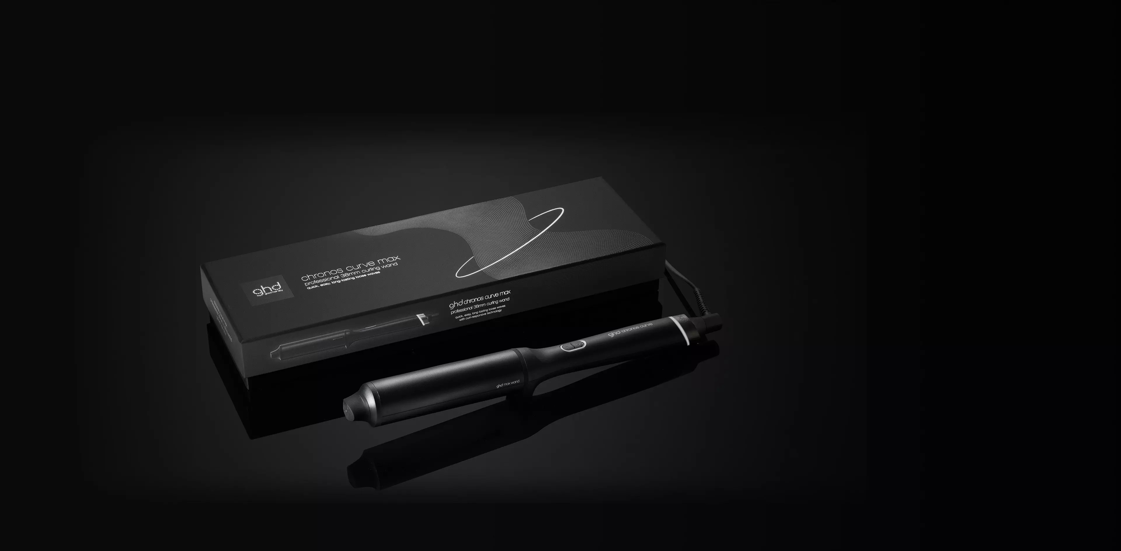 Chronos Curve Max Curling Wand For Long Hair | 38mm | ghd\u00ae Official Website | ghd (UK)
