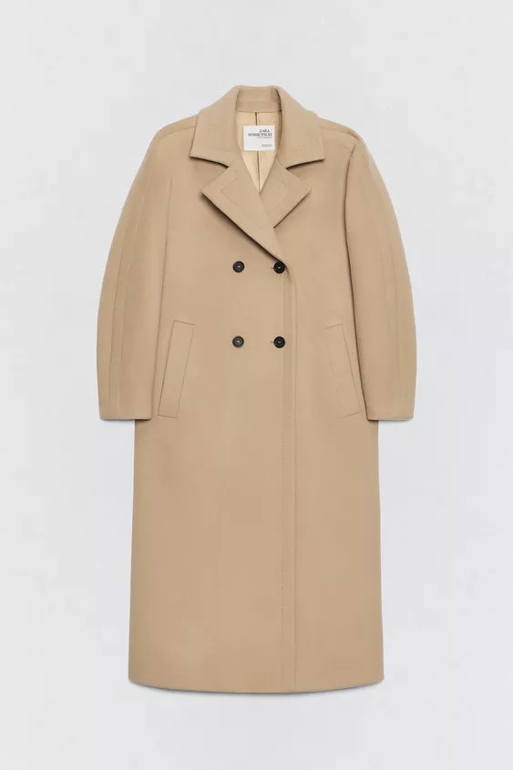 SOSHIOTSUKI X ZARA WOOL BLEND COAT | Zara UK