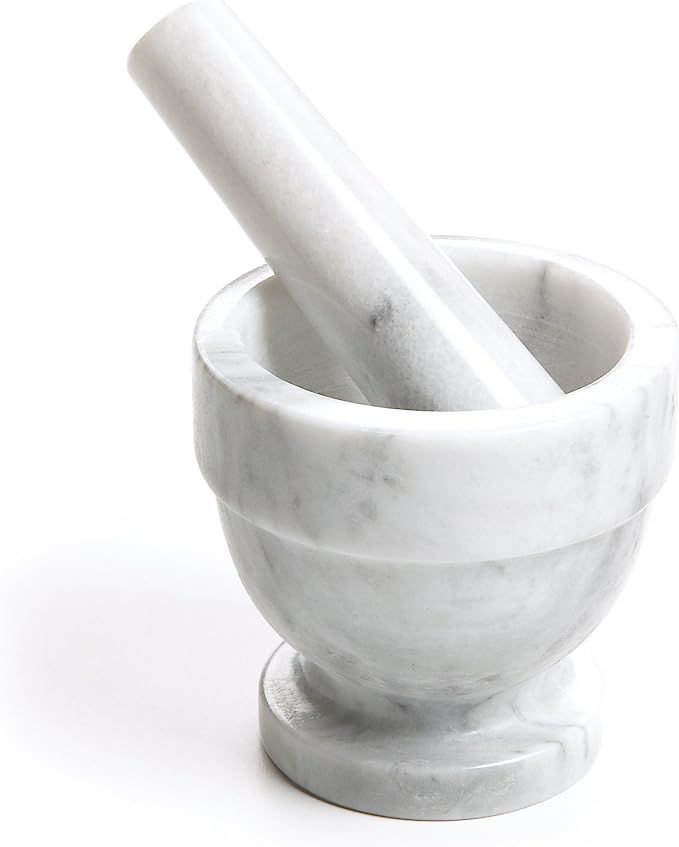 Fox Run Marble Mortar and Pestle, White | Amazon (US)