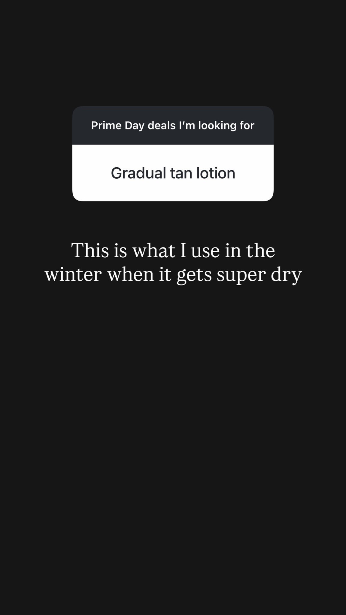 Tanning lotion I use in the winter (and their mousse, which is on sale) also saved another brand that I like

#LTKSaleAlert #LTKBeauty