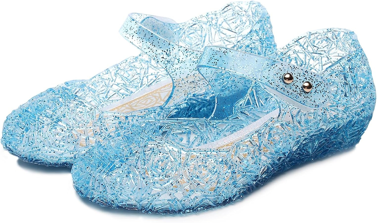 Flats Mary Jane Dance Party Cosplay Shoes, Snow Queen Princess Sandals for Little GirlsToddler, B... | Amazon (US)