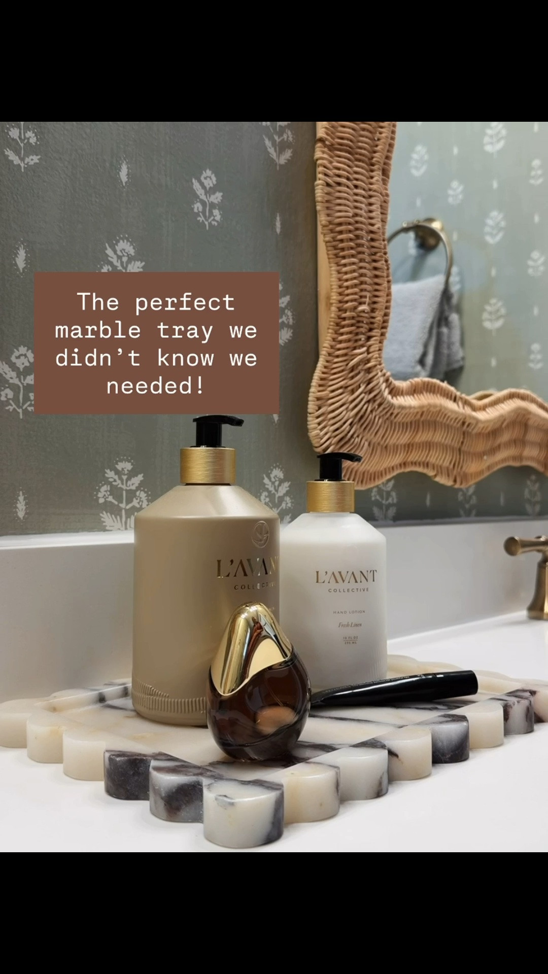 This is such a pretty marble tray! I love it on a vanity! 

Loverly Grey, Amazon, home decor, home finds