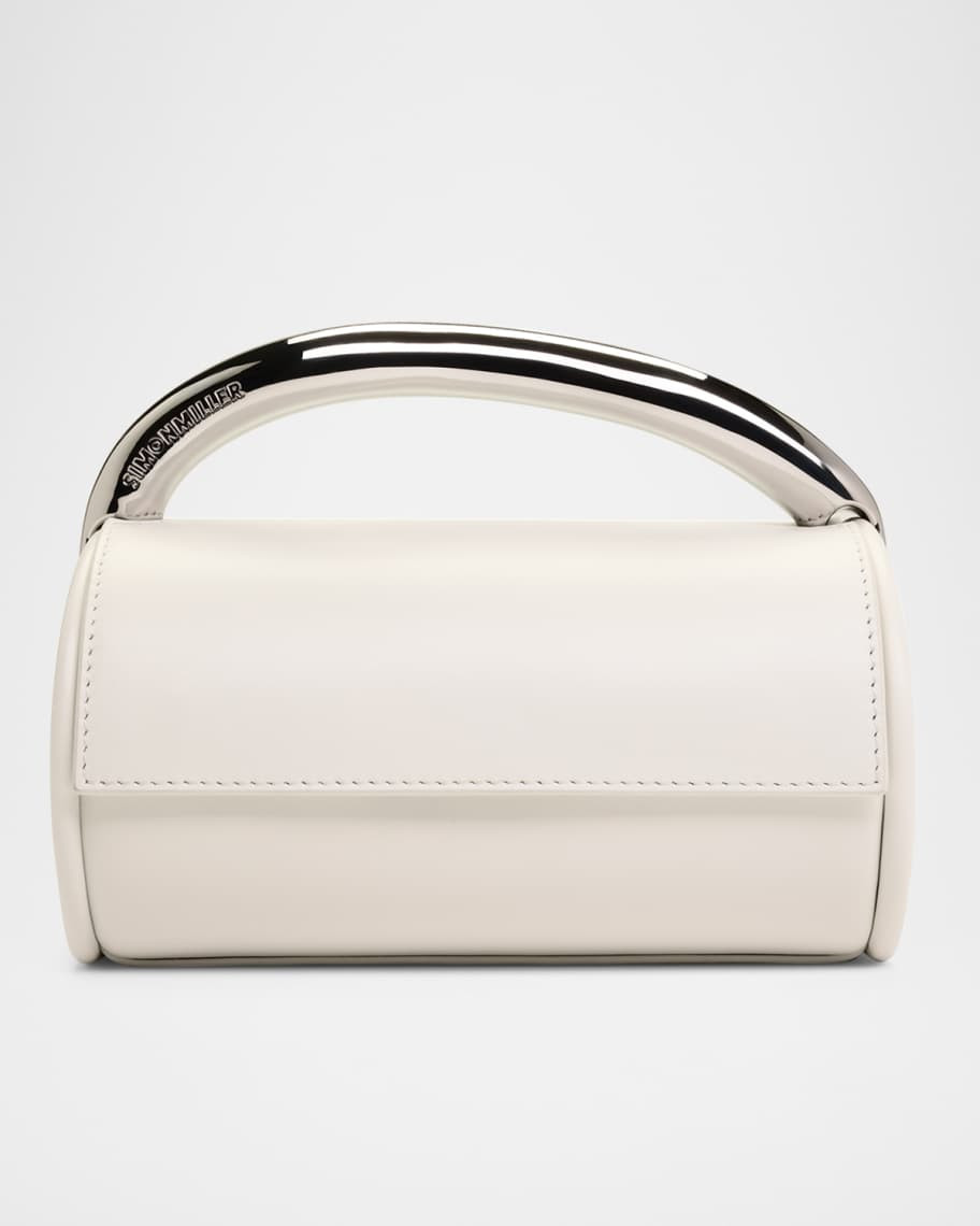 SIMONMILLER Can Can Metal Leather Top-Handle Bag | Neiman Marcus