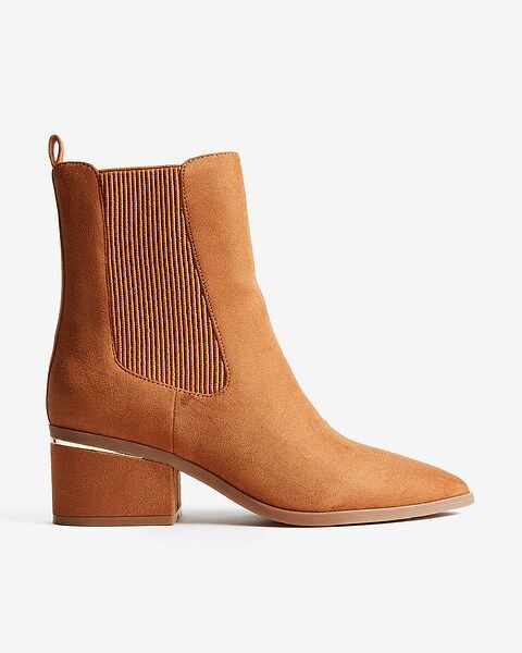 Faux Suede Booties | Express