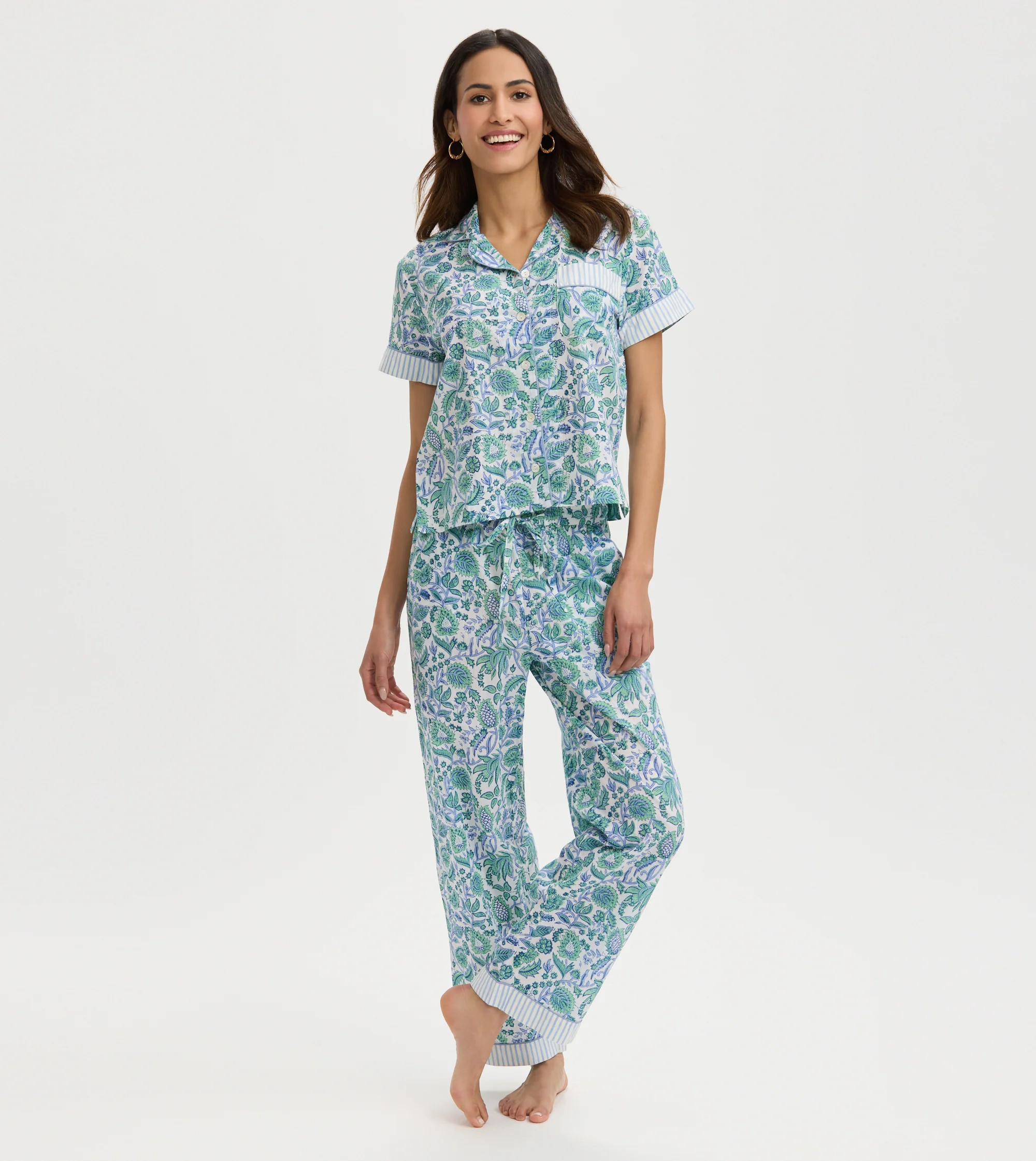 Block Print PJ Set | Renwick