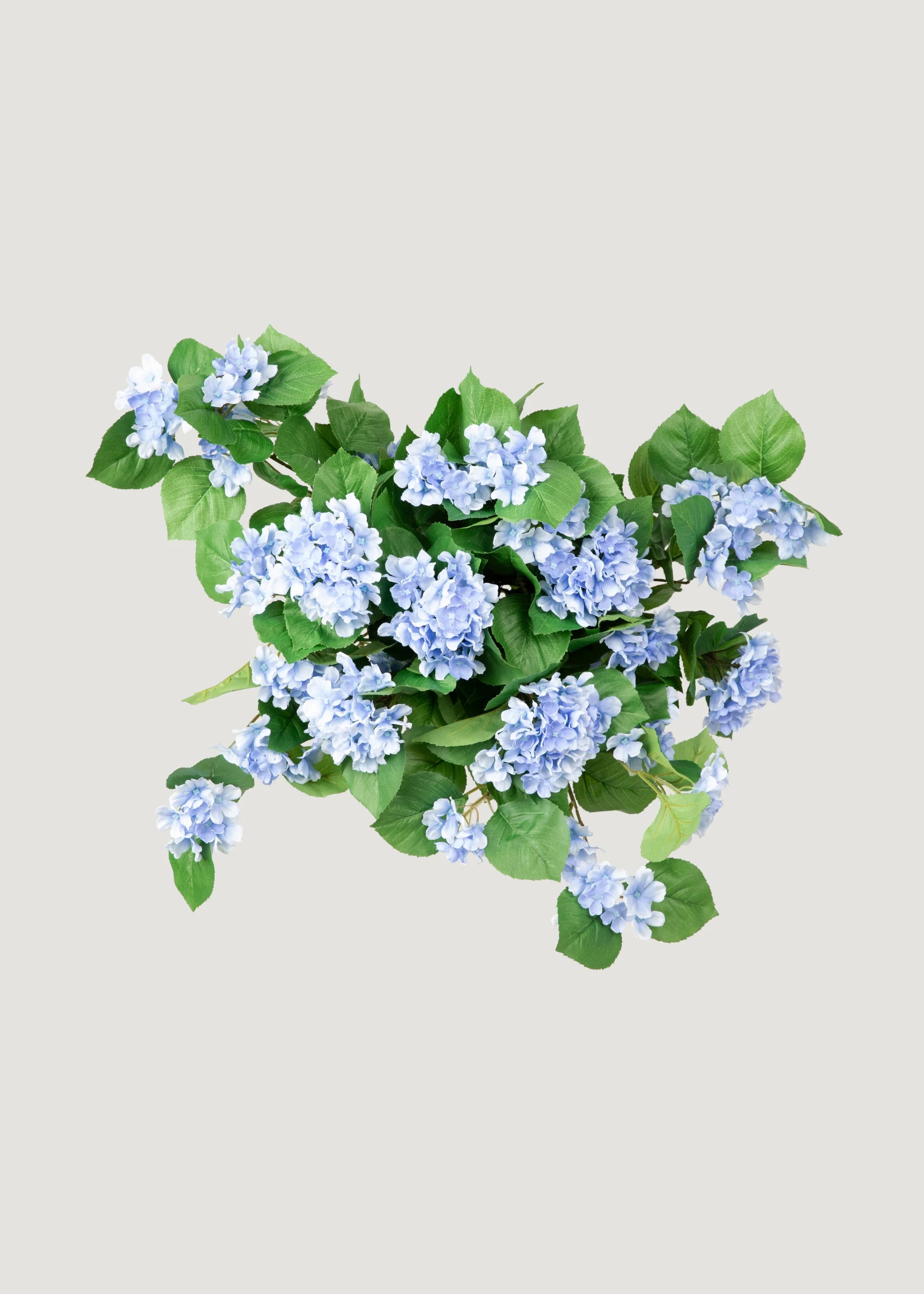 UV Treated Blue Hydrangea Bush | Outdoor Fake Flowers at Afloral | Afloral