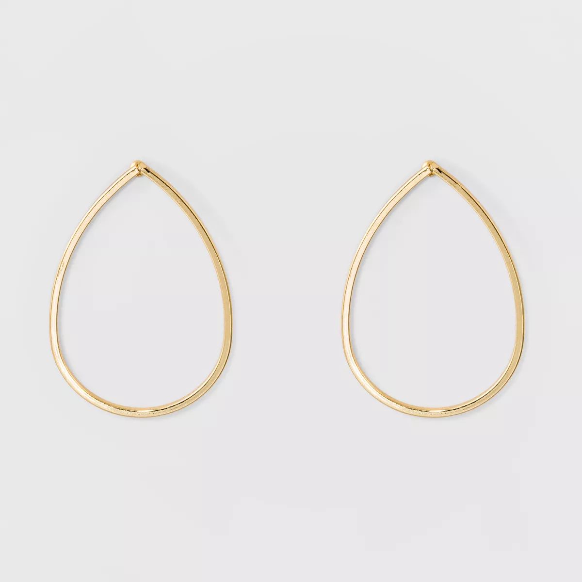 Metal Drop Earrings - A New Day™ Gold | Target