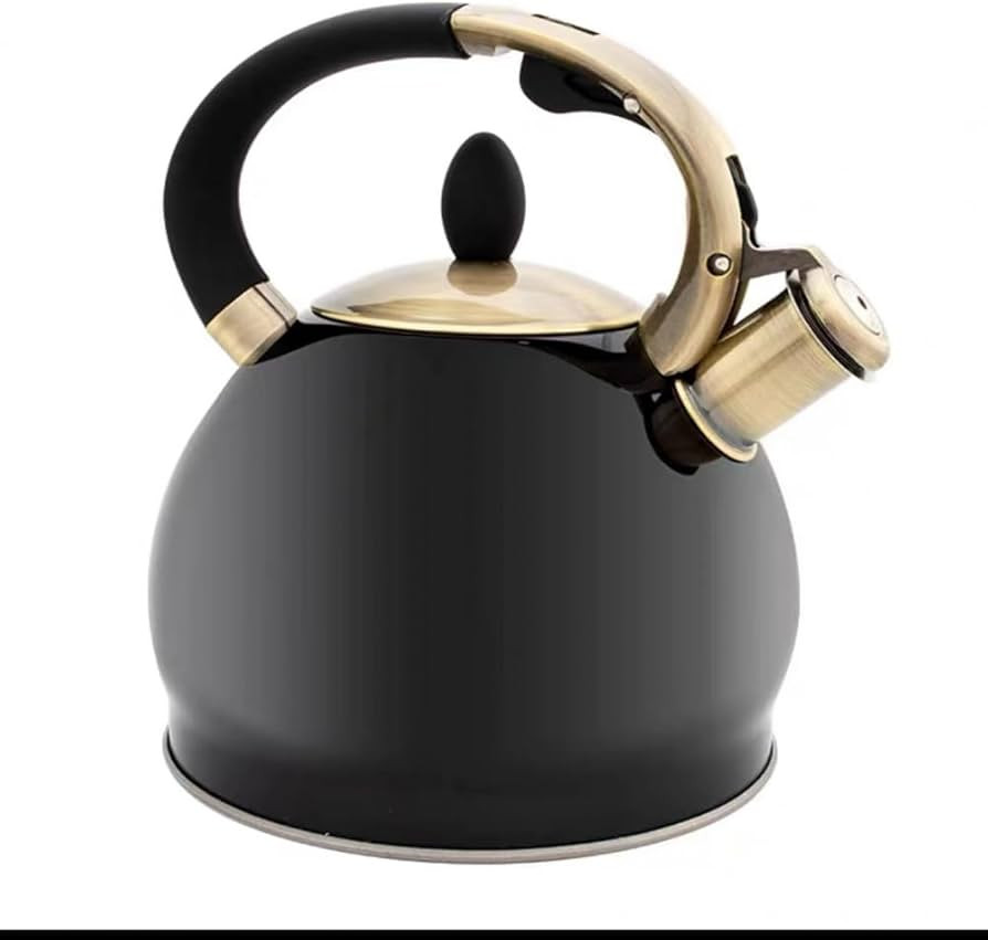 CGLTD Kettle Stove Top Camping Kettle Large Tea Kettle for Stove Top Whistling Stainless Steel Te... | Amazon (US)