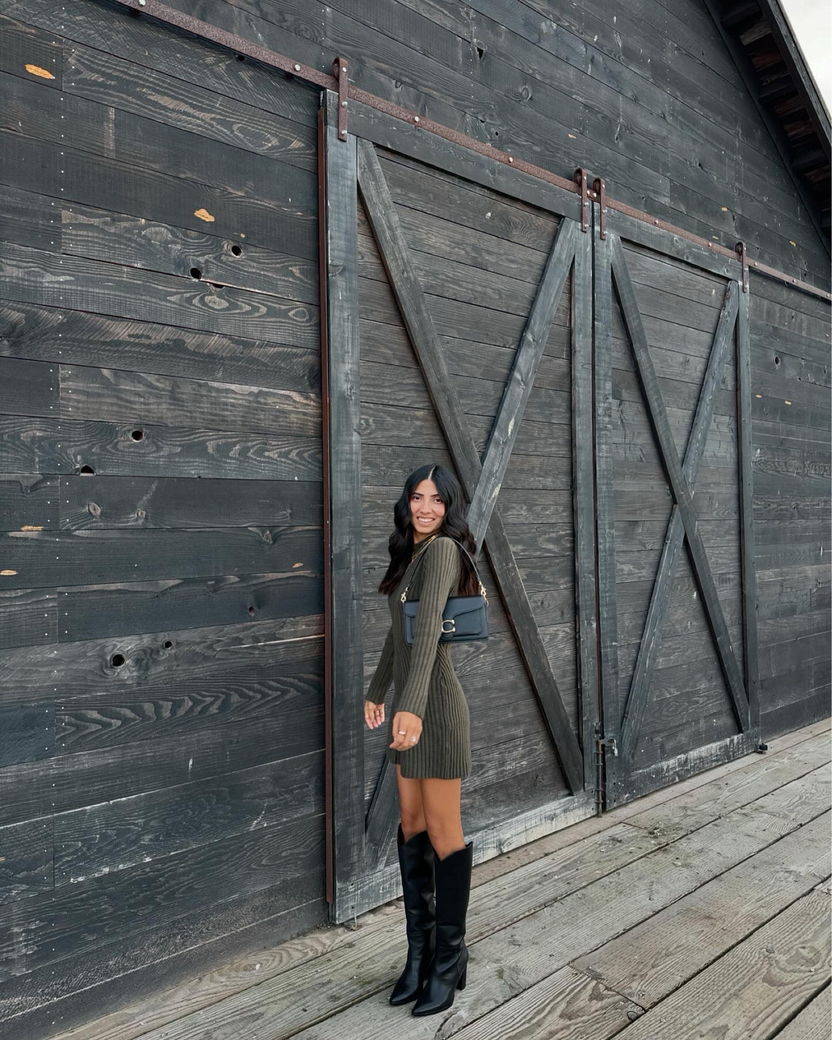 Fall Outfit / Fall Fashion 🍂
sweater dress, knee high boots, fall dress, coach bag, shoulder bag, fall trends, fall outfit ideas

#LTKStyleTip #LTKSeasonal