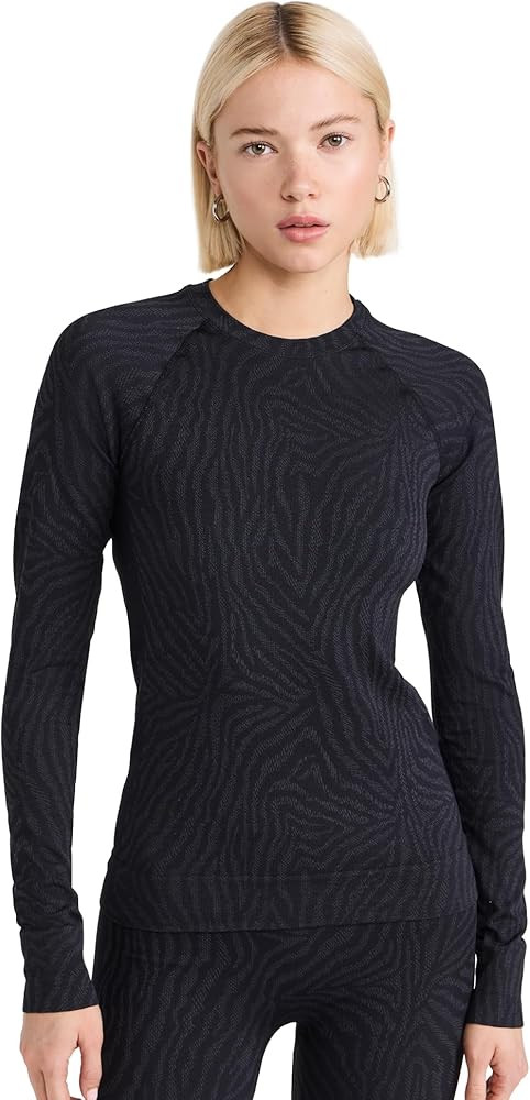 Sweaty Betty Women's Animal Crew Neck Base Layer Top | Amazon (US)
