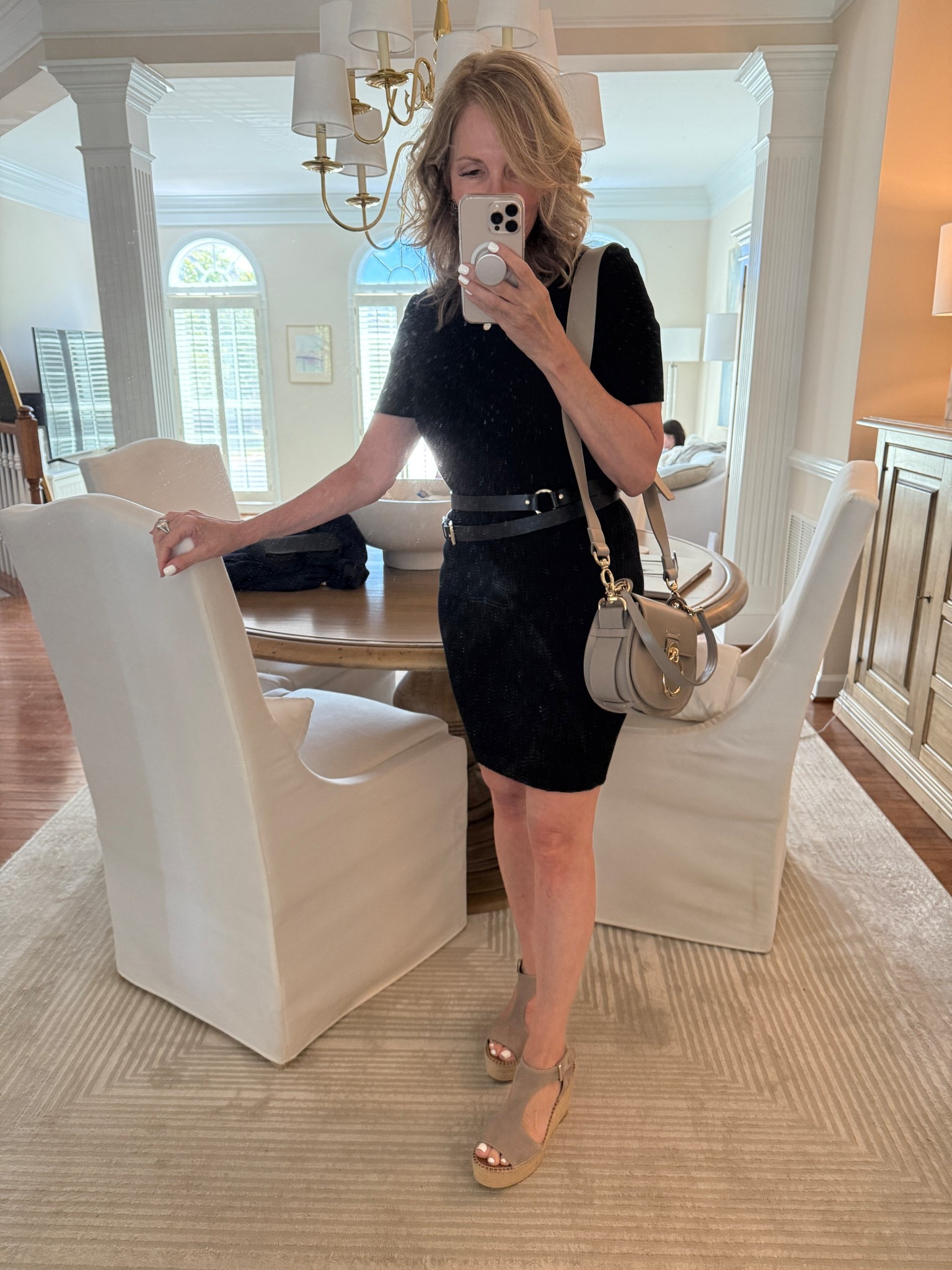 Love this belt!! Upgrades a plain dress beautifully 

#LTKOver40 #LTKPetite #LTKStyleTip