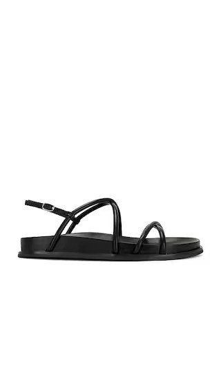 La Empress Sandal in Black | Revolve Clothing (Global)