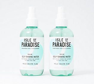 Isle of Paradise Self Tanning Water Duo | QVC
