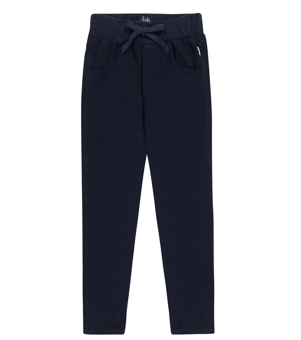 Drawstring straight cotton twill pants | Mytheresa (US/CA)