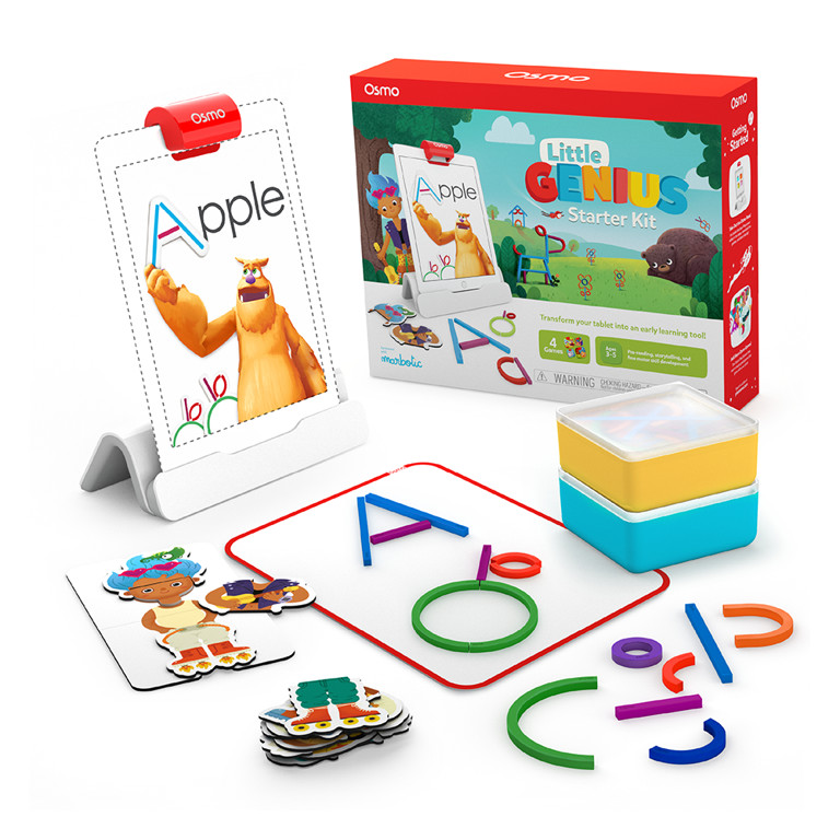 Osmo - Little Genius Starter Kit for iPad - 4 Hands-On Learning Games - Preschool Ages - Problem ... | Walmart (US)