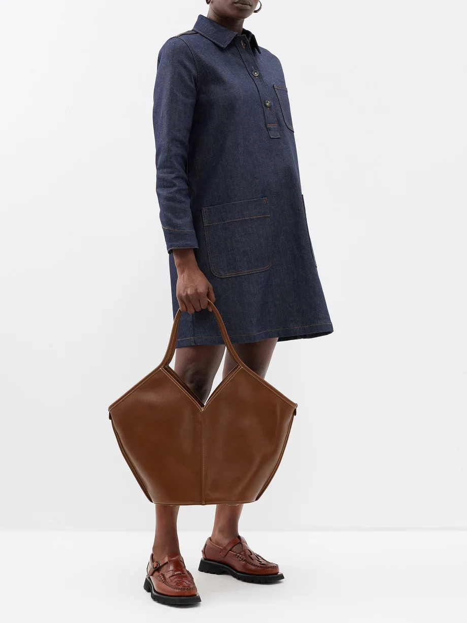 Calella leather tote bag | Hereu | Matches (US)