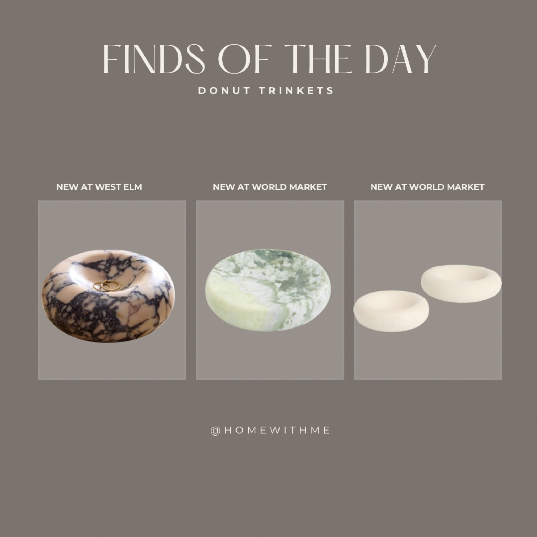 Donut Trinkets for accessories 🍩💍 

#LTKFindsUnder50 #LTKHome #LTKSaleAlert