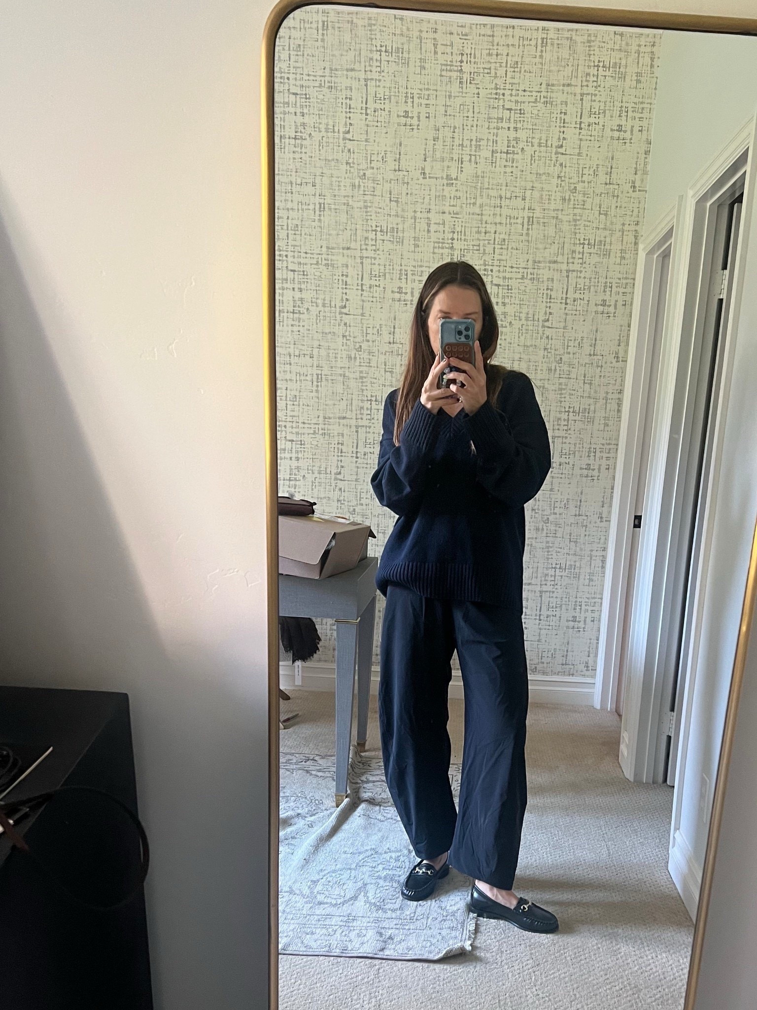 Cool girl style, cool girl work pants, gucci dupe, dupe loafer look for less, cool girl aesthetic, travel pants, travel outfit 

#LTKCyberWeek #LTKWorkwear #LTKHoliday