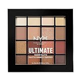 NYX PROFESSIONAL MAKEUP Ultimate Shadow Palette, Eyeshadow Palette - Warm Neutrals | Amazon (US)