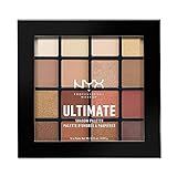 NYX PROFESSIONAL MAKEUP Ultimate Shadow Palette, Eyeshadow Palette - Warm Neutrals | Amazon (US)