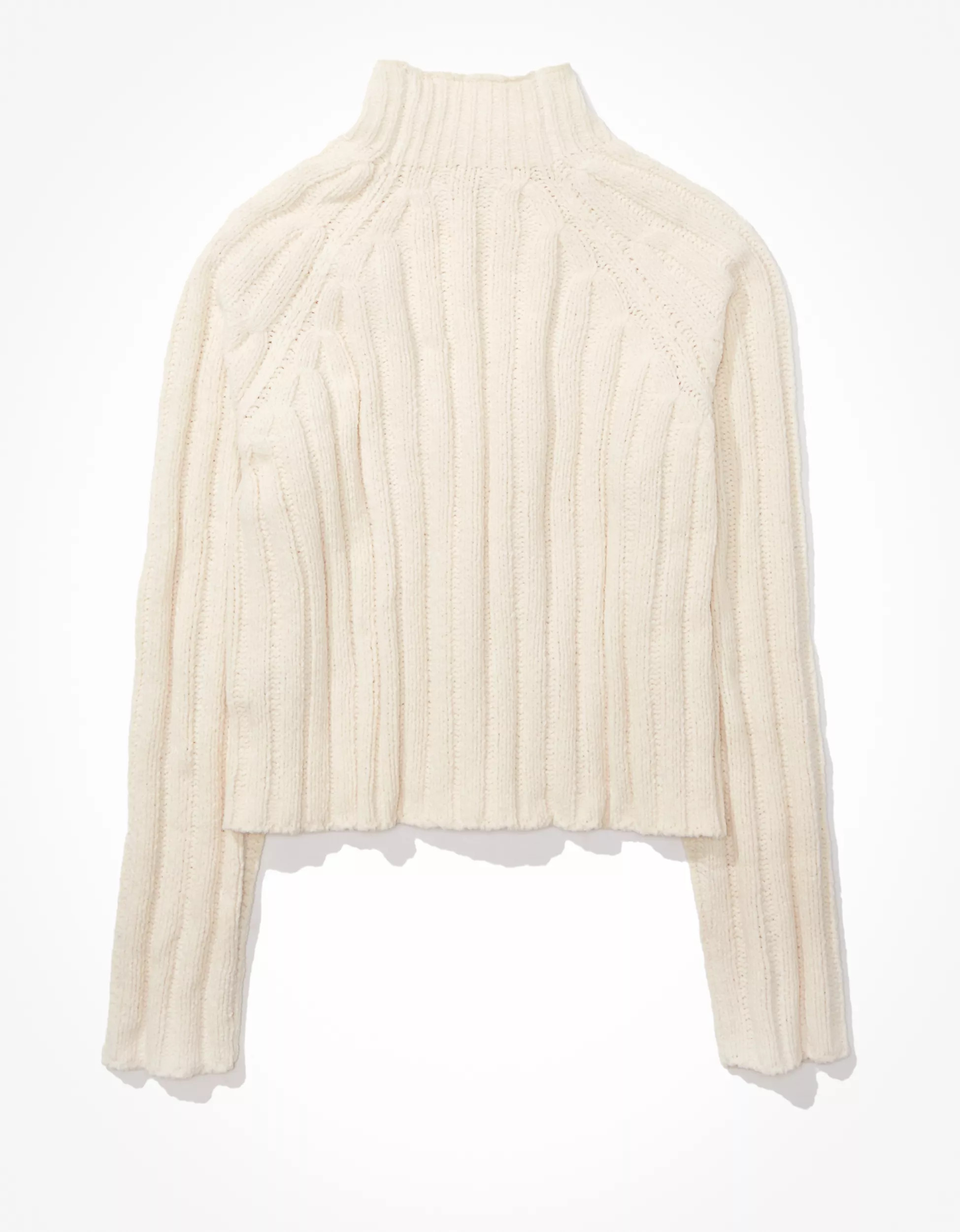 AE Snowsoft Mock Neck Sweater | American Eagle Outfitters (US & CA)