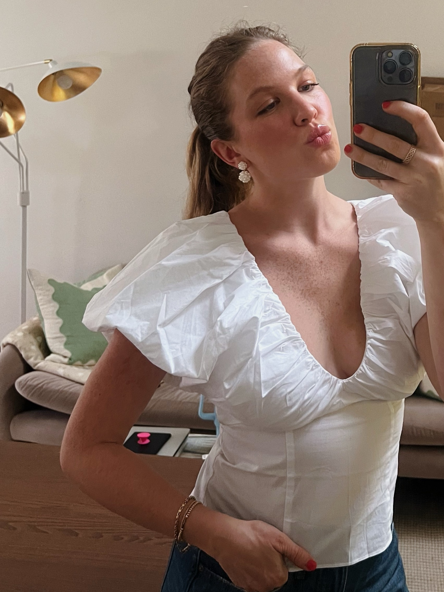 Spring dinner outfit! Wearing my fave top and earrings

#LTKSeasonal #LTKFindsUnder50 #LTKStyleTip