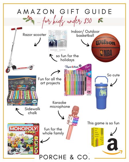 Amazon gift guide for kids under $30, gift guides for kids, Amazon gift guides
#viral #trending #giftguide #anazon #prime

#LTKHoliday #LTKSeasonal #LTKGiftGuide